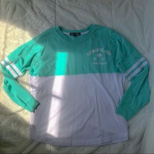 Bought it on vacation. Size small. True to size.